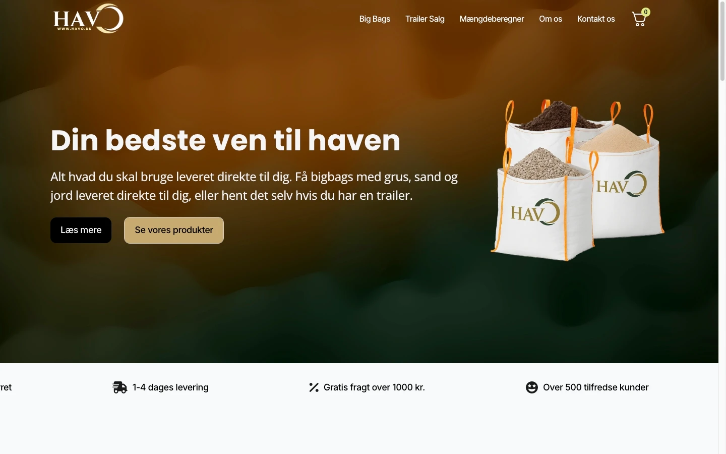 Professionel Webshop Havo.dk