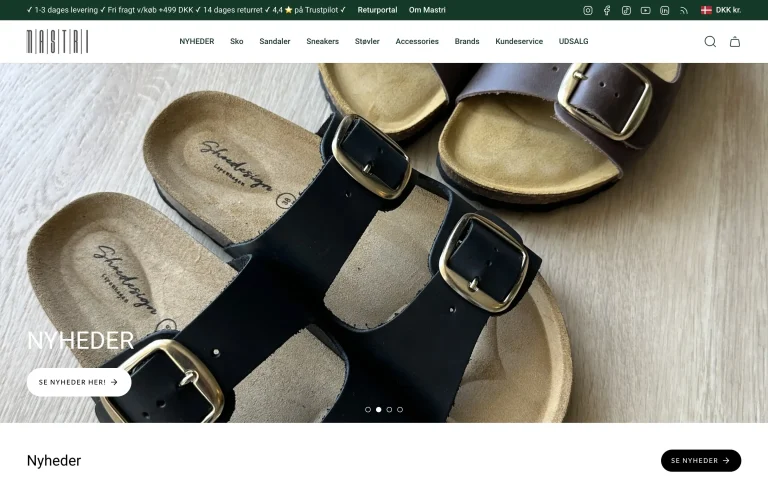 Professionel webshop Mastri.dk