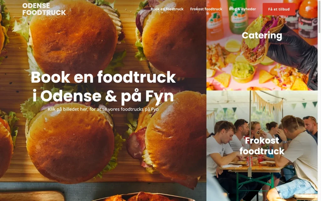 Billede af Odensefoodtrucks forside