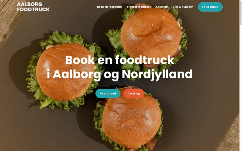 Billede af Aalborgfoodtrucks forside