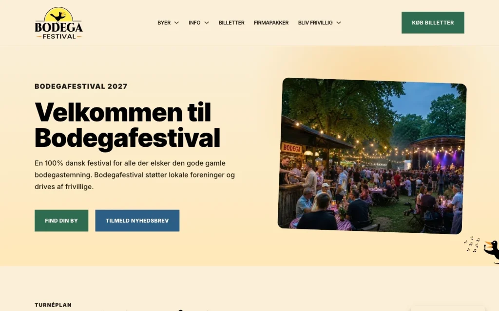 Vi giver dig hånden, ind til vores webbureau